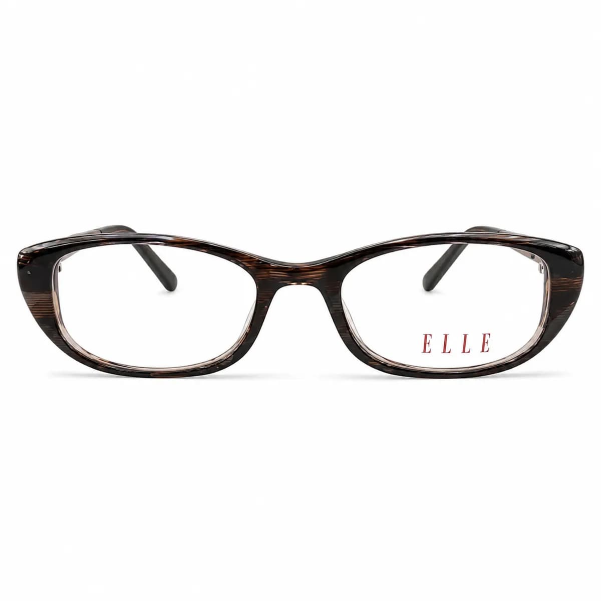 ELLE Oval Dark Havana Eyeglasses (EL13351)