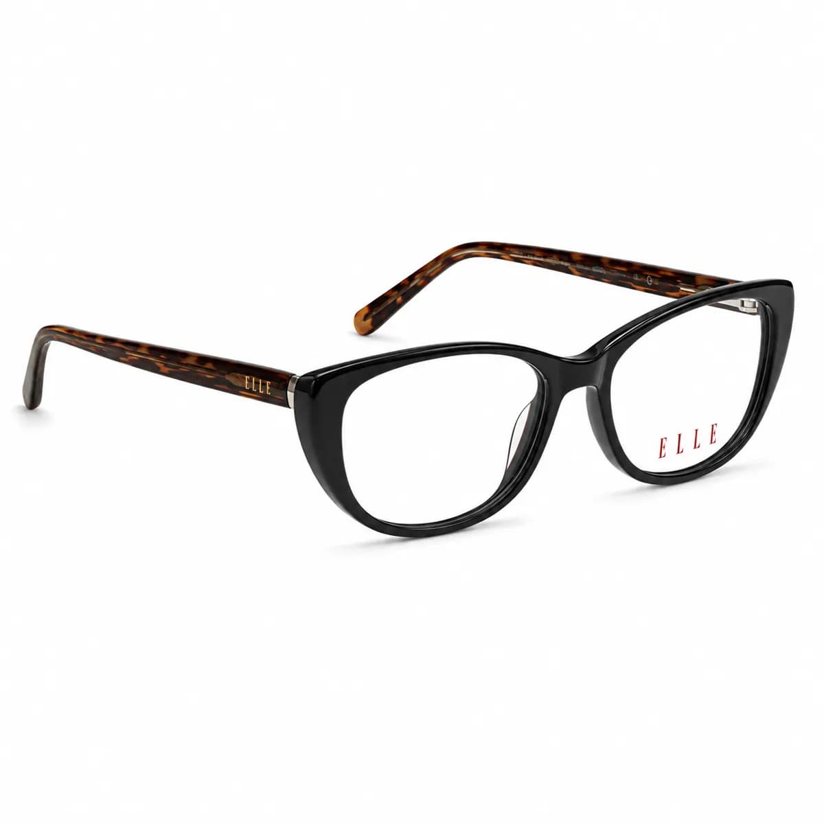 ELLE Oval Black Eyeglasses (EL13350) — thumbnail 3