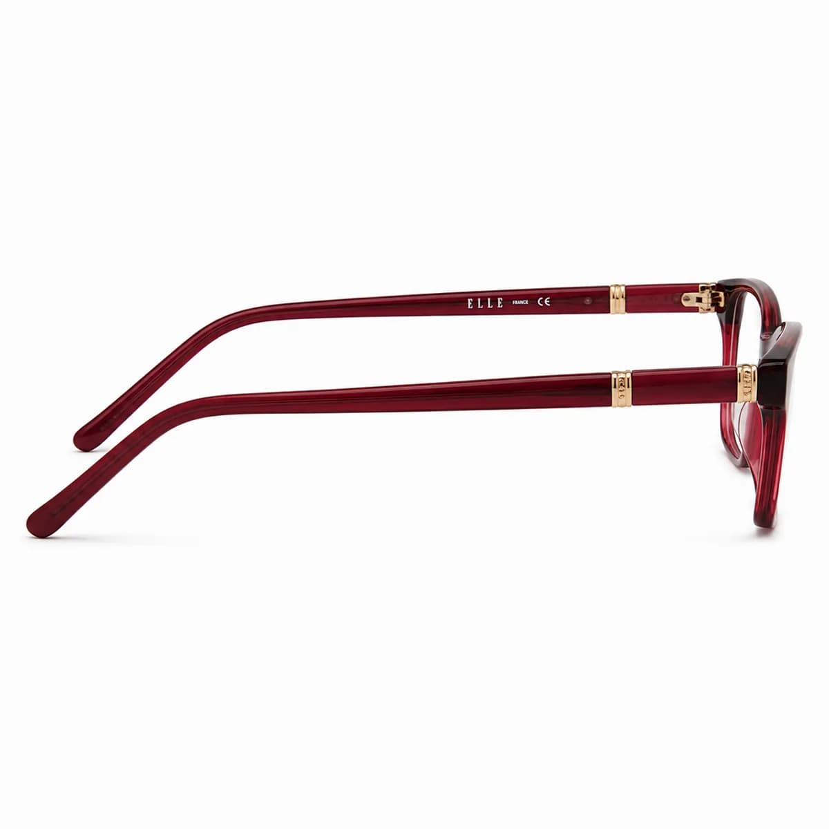 ELLE Rectangular Wine Eyeglasses (EL13409) — thumbnail 4