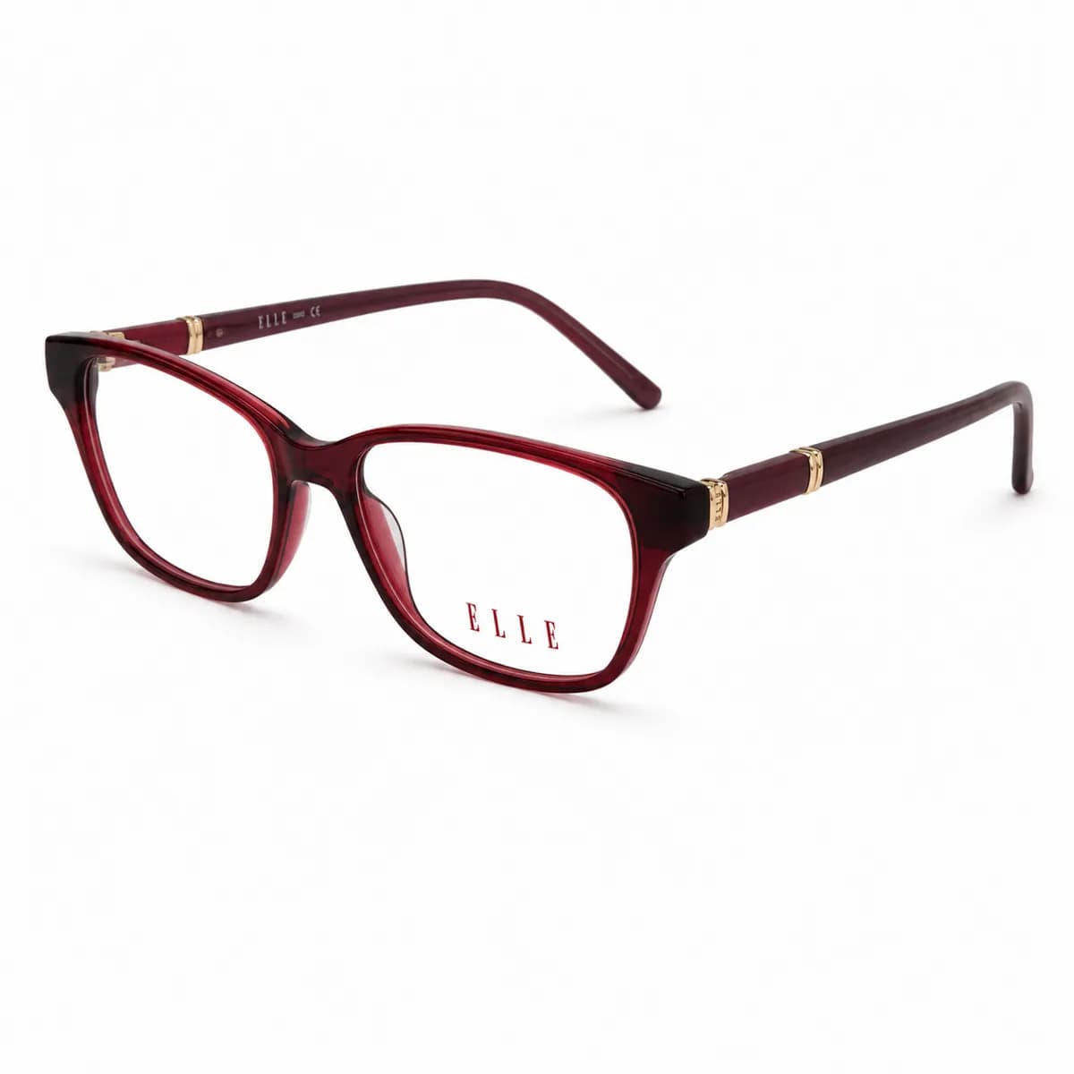 ELLE Rectangular Wine Eyeglasses (EL13409) — thumbnail 2