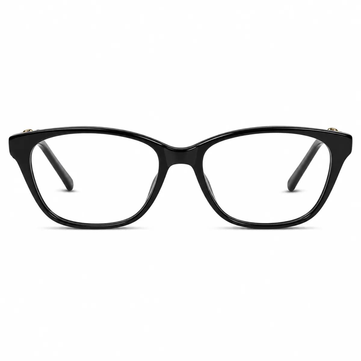 ELLE Rectangular Black Eyeglasses (EL13409)