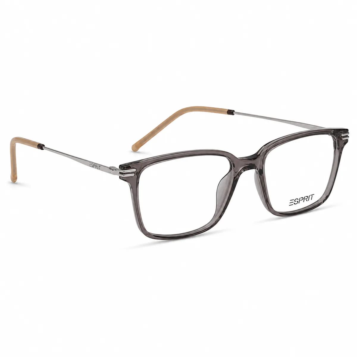 Esprit Rectangular Warm Grey Eyeglasses (ET35626) — thumbnail 3