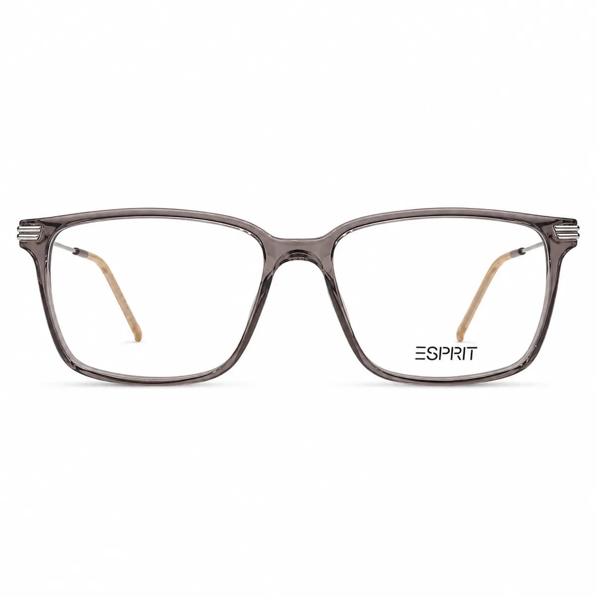 Esprit Rectangular Warm Grey Eyeglasses (ET35626)