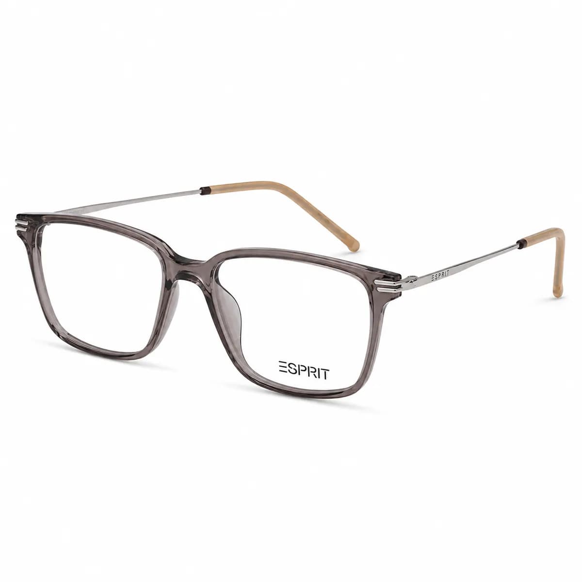 Esprit Rectangular Warm Grey Eyeglasses (ET35626) — thumbnail 2