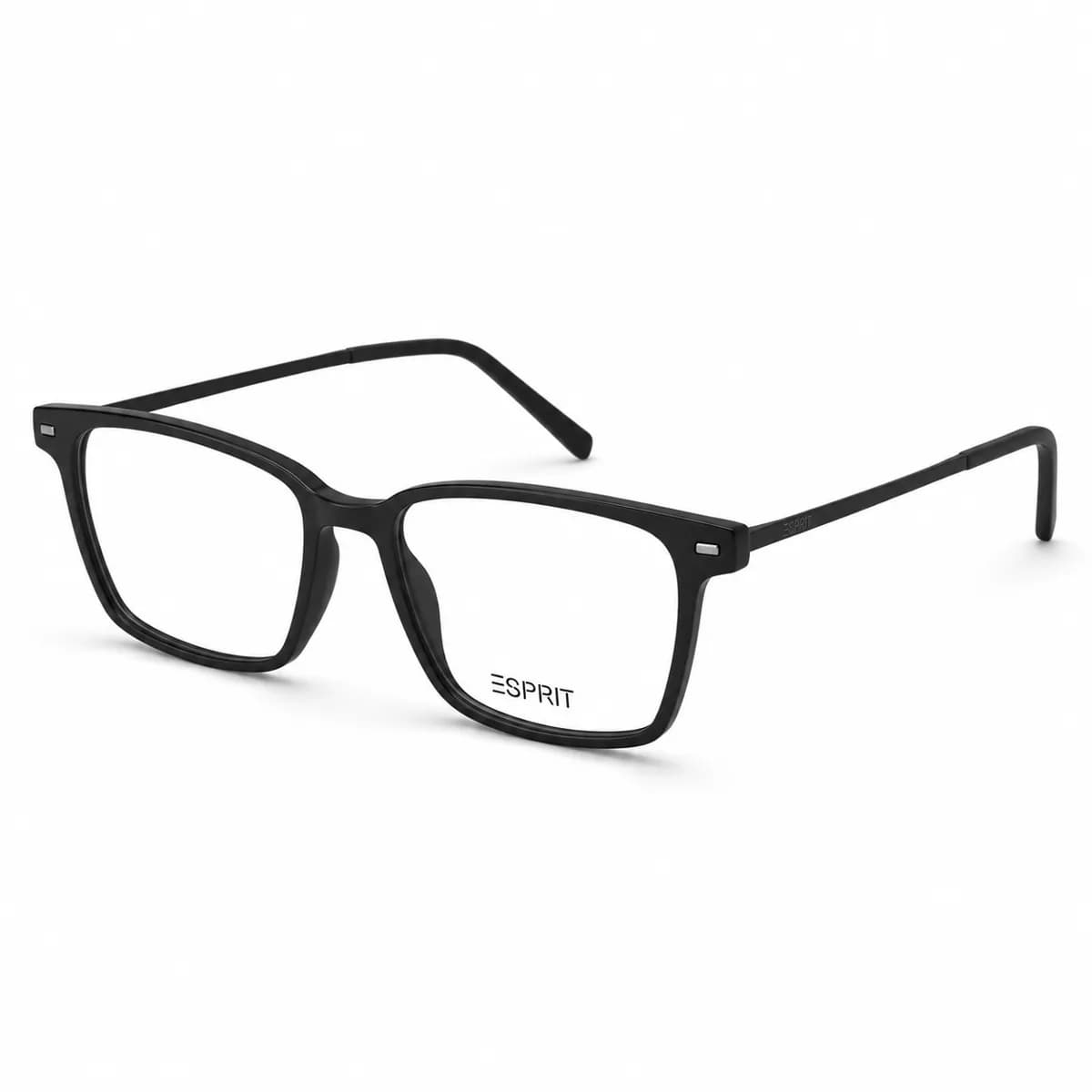 Esprit Rectangular Black Eyeglasses (ET35616) — thumbnail 2