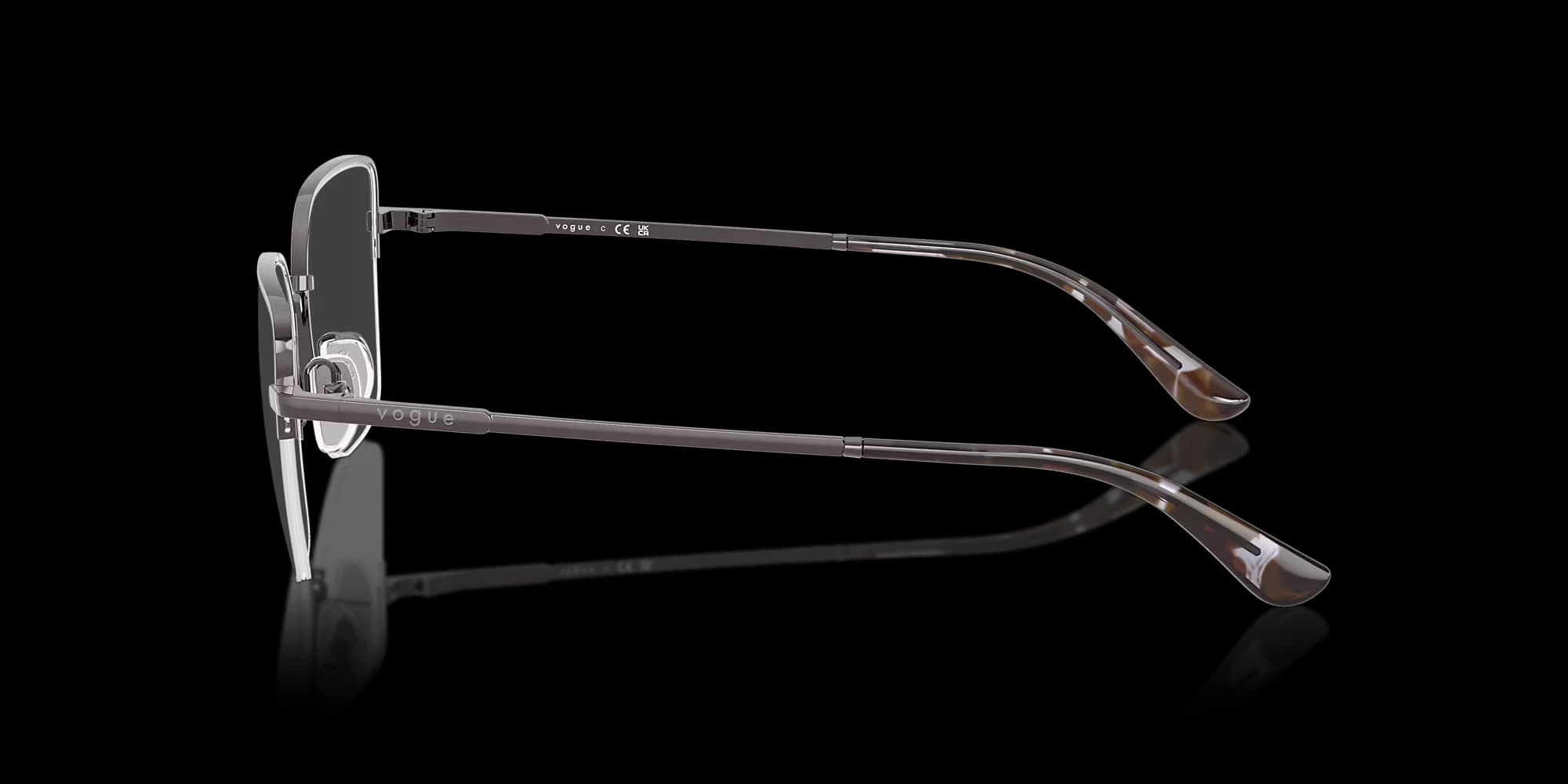 VO4331 – Light Violet Butterfly Eyeglasses - top view