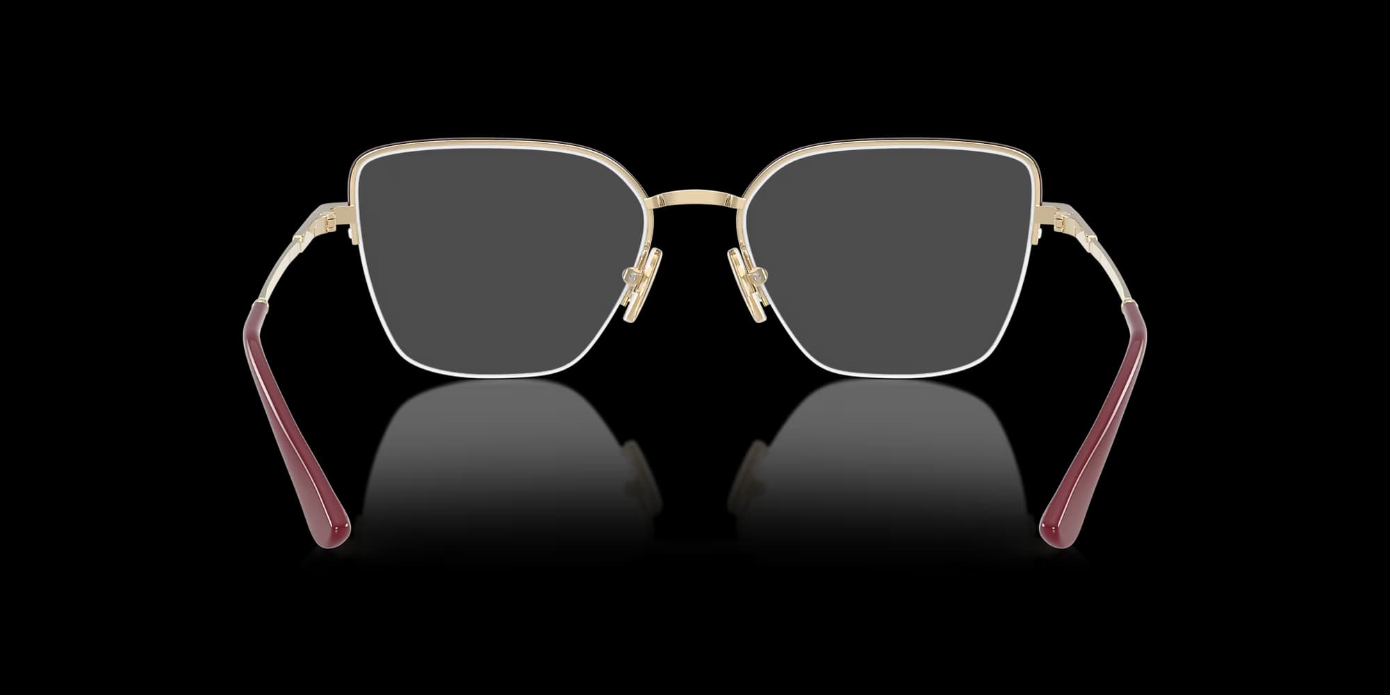 VO4331 – Pale Gold / Top Bordeaux Butterfly Eyeglasses - side view