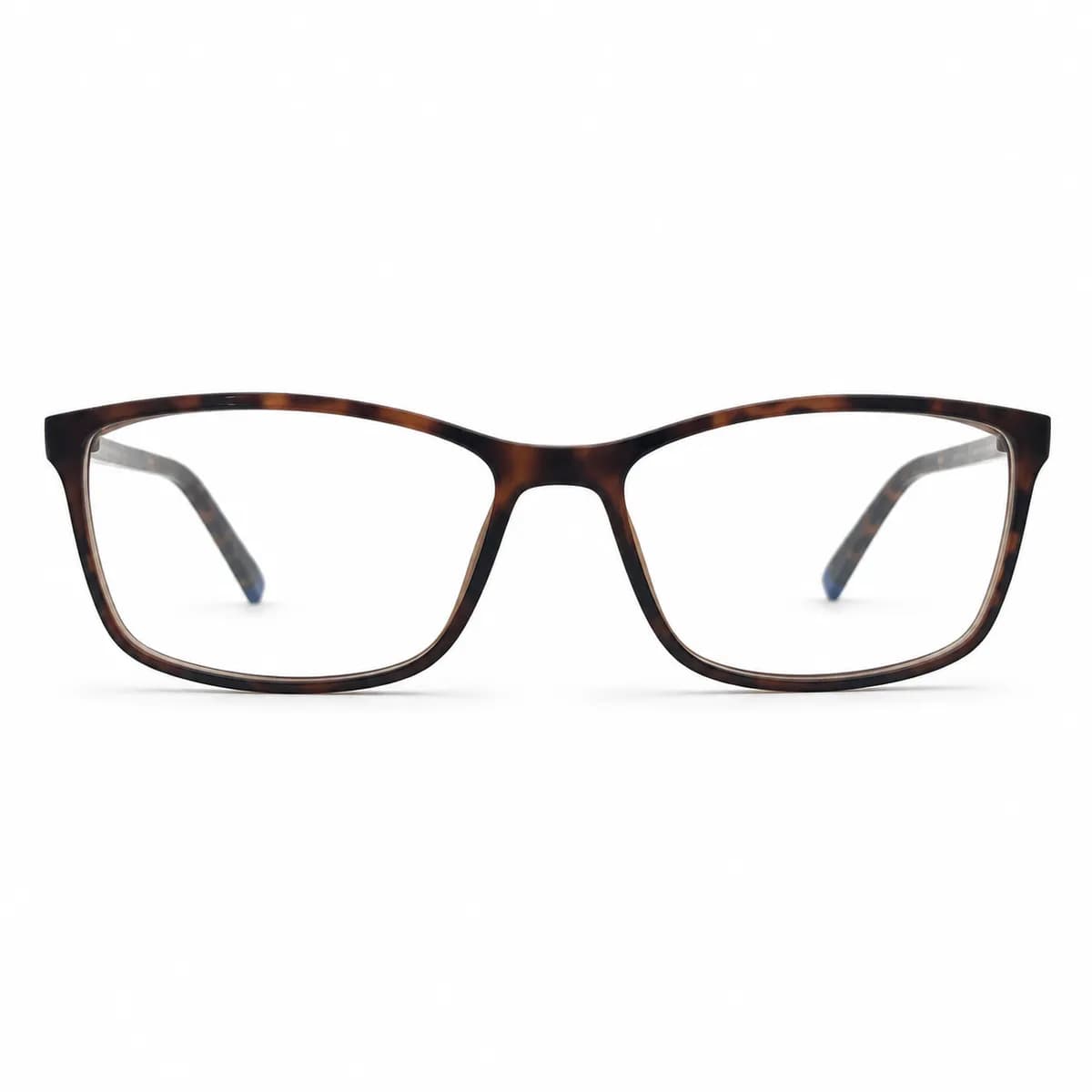 Esprit Rectangular Matte Tortoise Eyeglasses (ET17464)