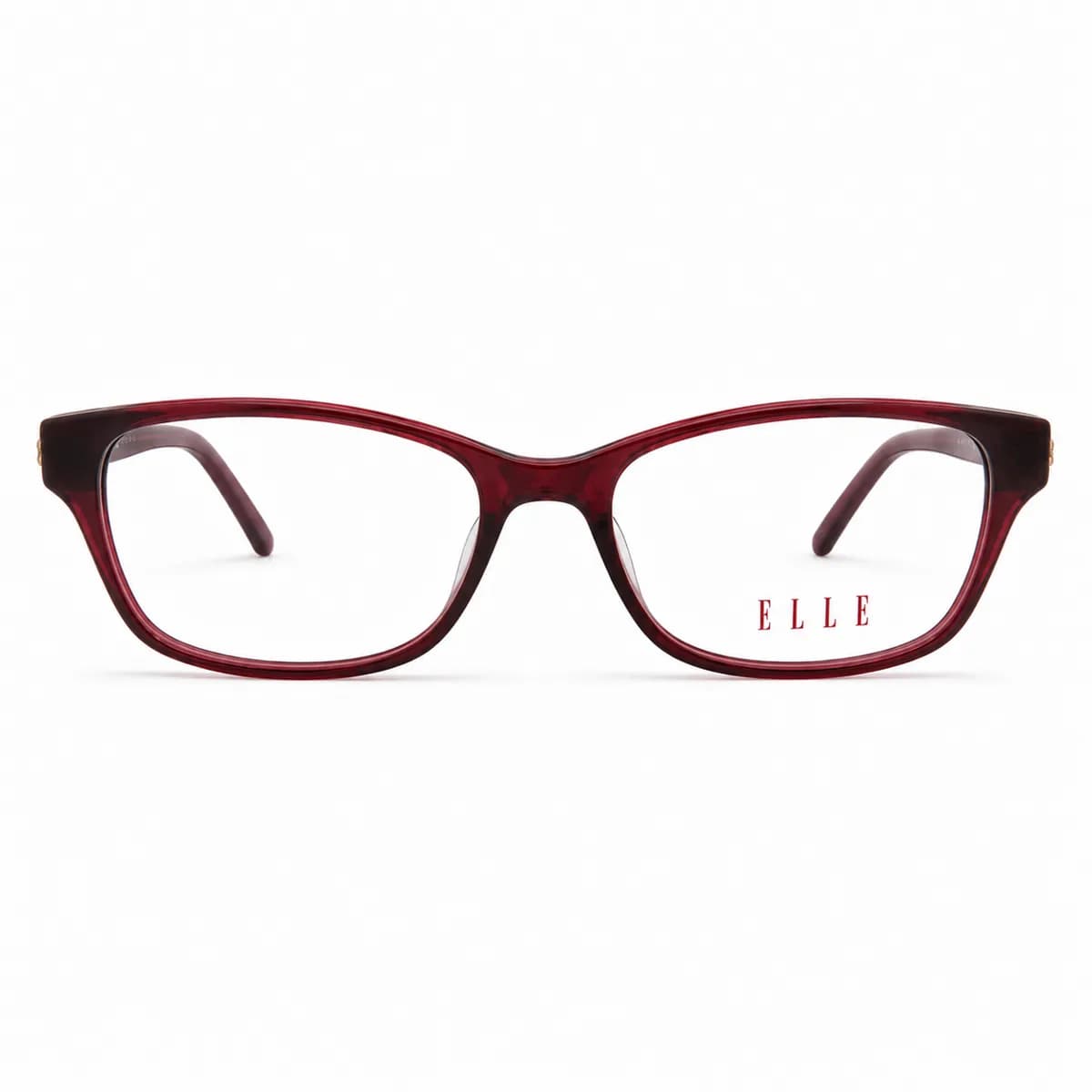 ELLE Rectangular Wine Eyeglasses (EL13409)