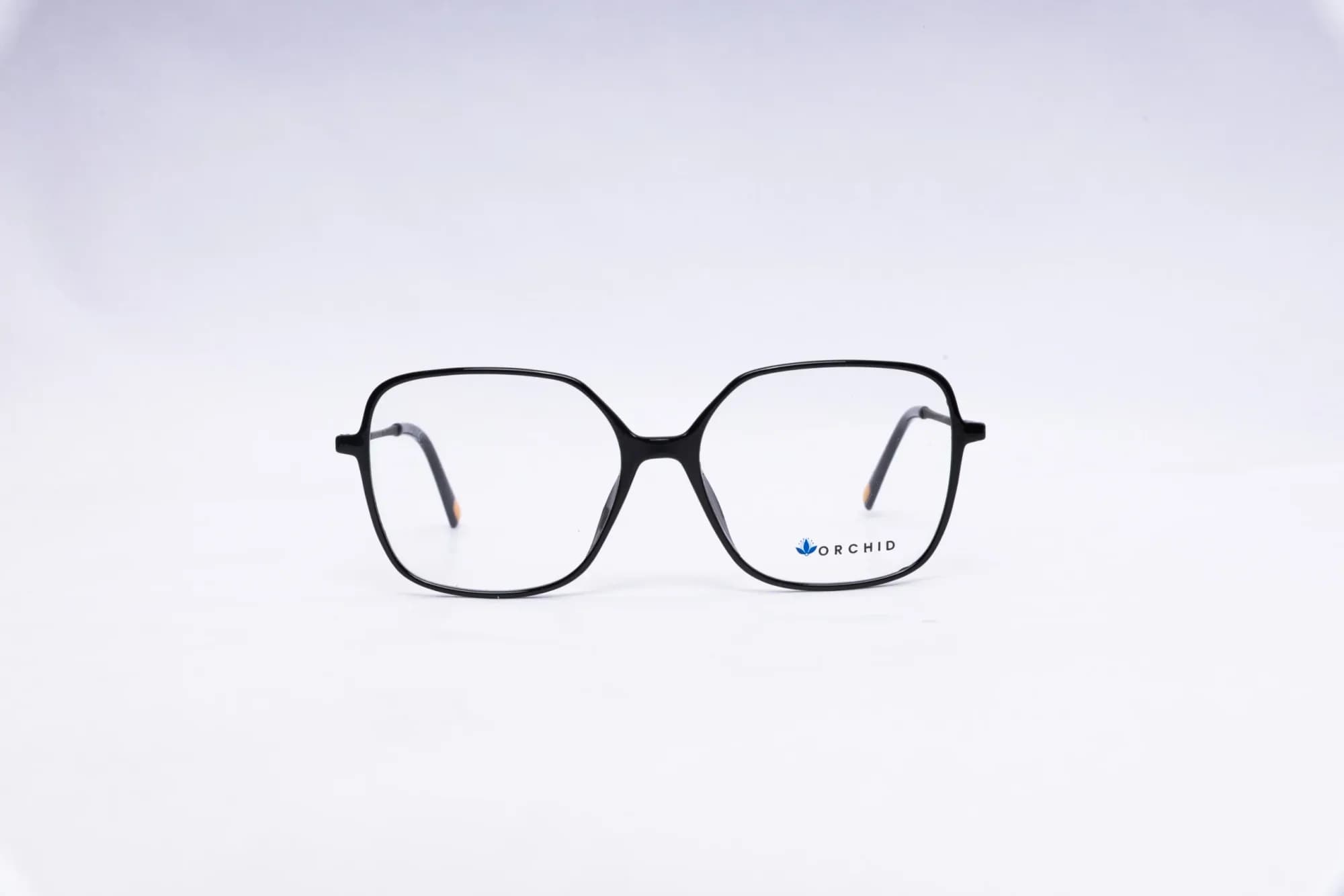 Orchid Square black Eyeglasses